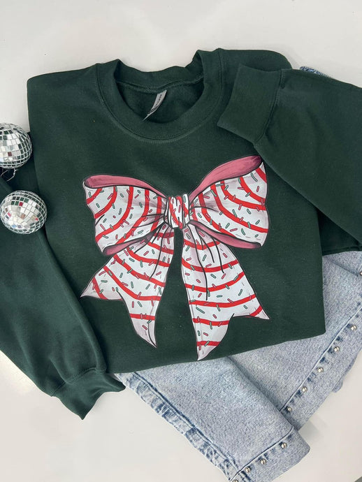 Cake Bow Sweatshirt/ shirt