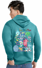 Load image into Gallery viewer, Full Zip men’s Sweatshirt (Running University)