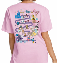 Load image into Gallery viewer, Every Mile is Magic (Princess Edition) (Comfort Colors)