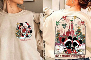 Very Merry Christmas (Comfort Colors shirt )