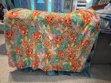 Load image into Gallery viewer, Orange Friend Fleece Blanket