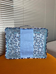 Packing Cubes (blue leopard)