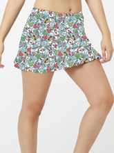 Load image into Gallery viewer, Christmas Ruffle Skort