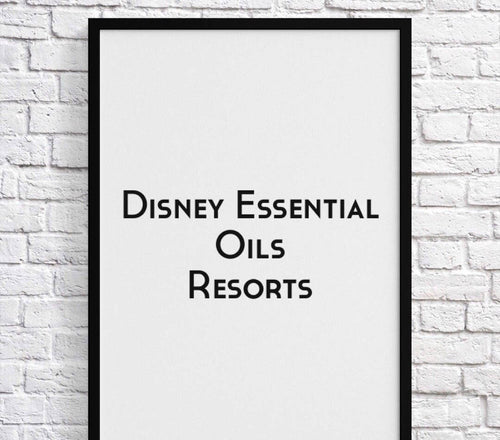 Disney Essential Oils- Resorts